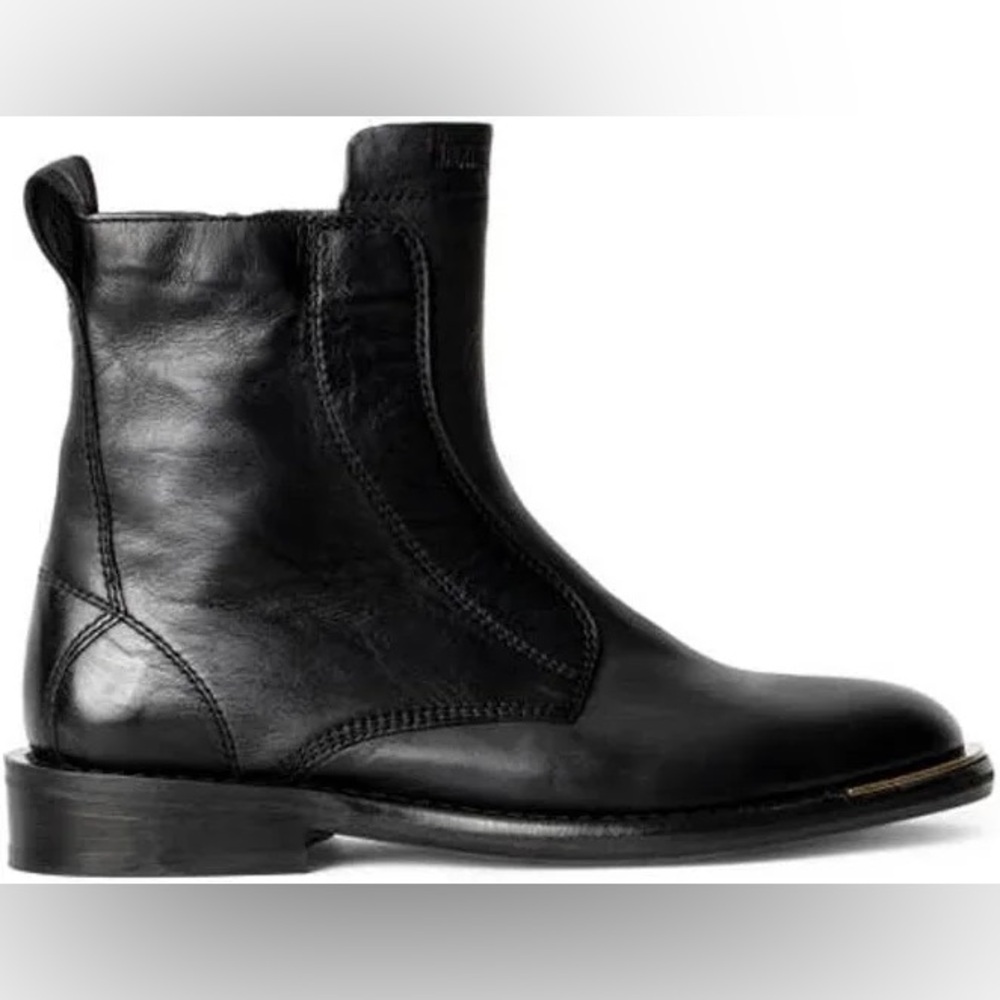 Zadig & Voltaire Black Ankle Boots